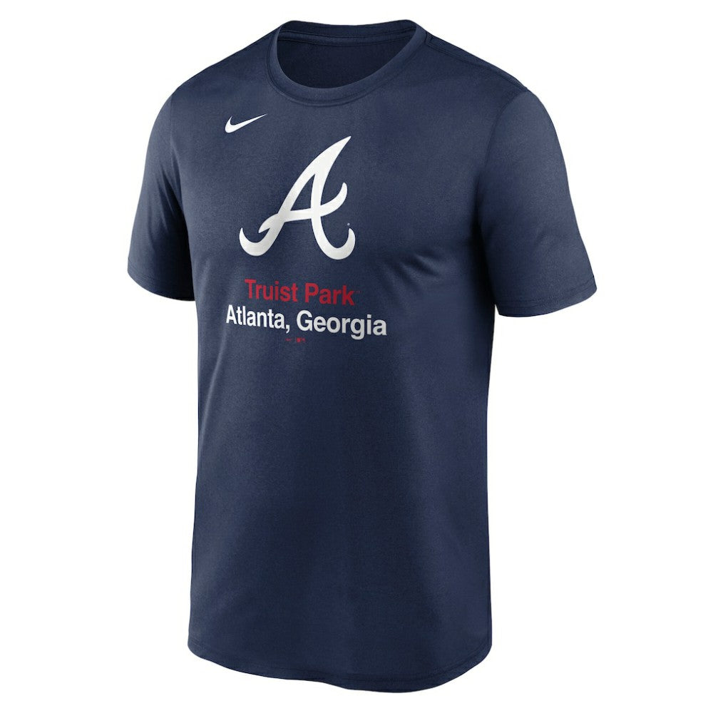 Atlanta Braves Nike Stadium Legend Performance T-Shirt - Navy - Nike Sale