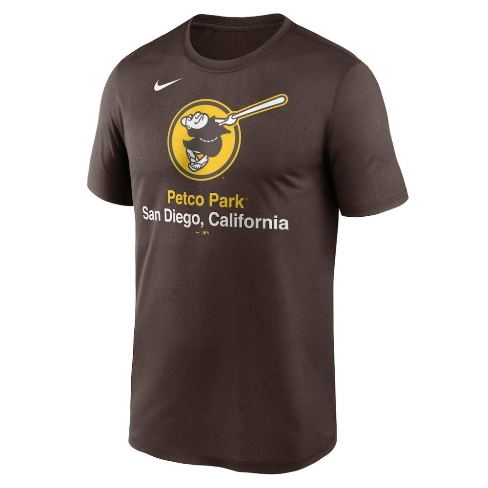 San Diego Padres Nike Stadium Legend Performance T-Shirt - Brown - Nike Lifestyle