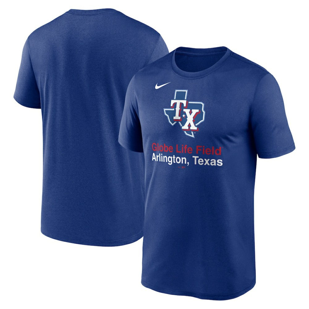 Texas Rangers Nike Stadium Legend Performance T-Shirt - Royal - Nike on Sale