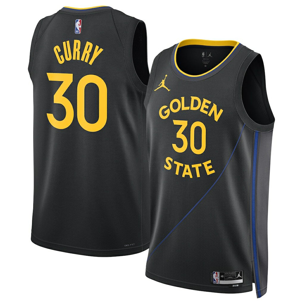 Stephen Curry Golden State Warriors Jordan Brand Unisex 2024/25 Swingman Jersey Statement Editi- Black