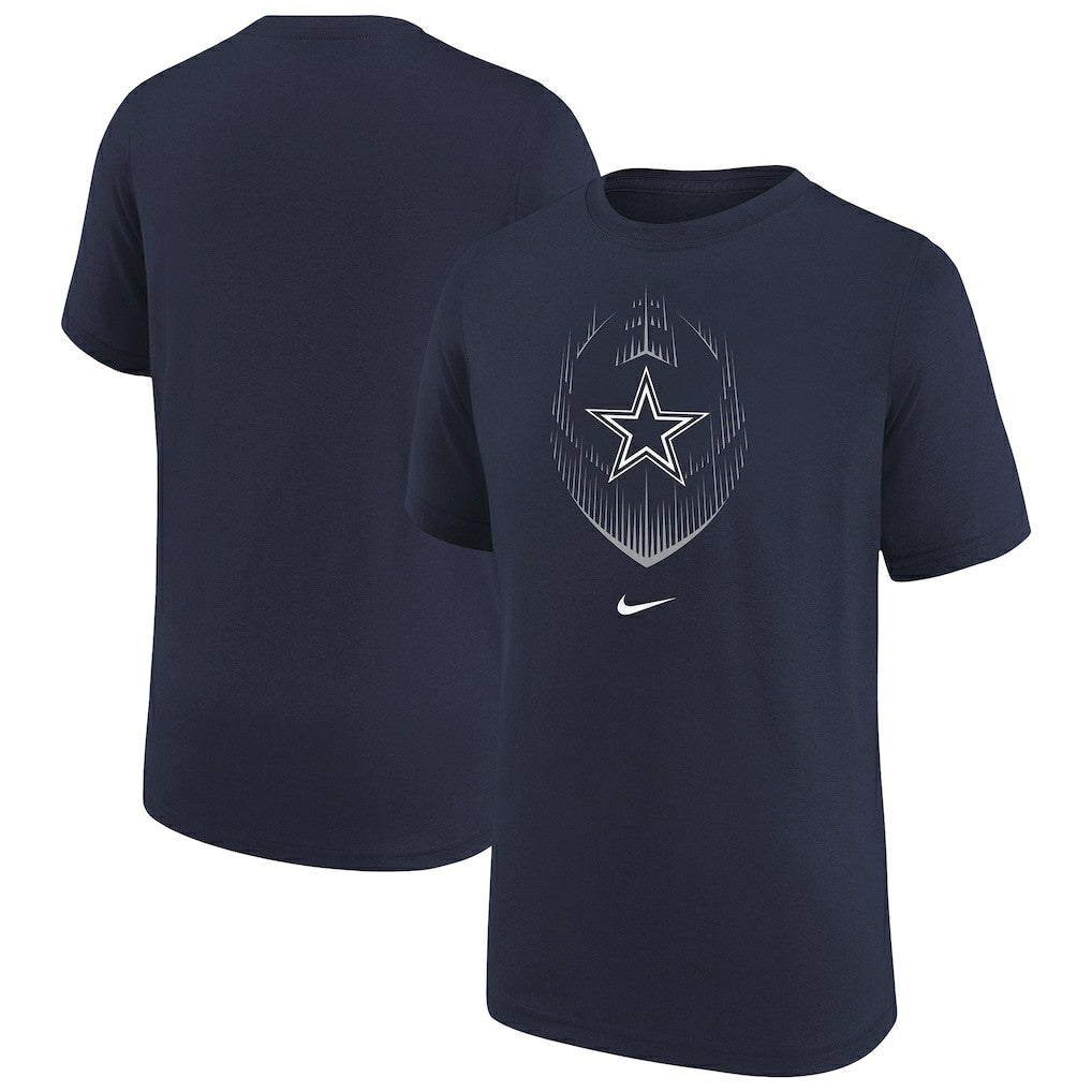 Nike Dallas Cowboys Preschool Legend Icon Performance T-Shirt Navy