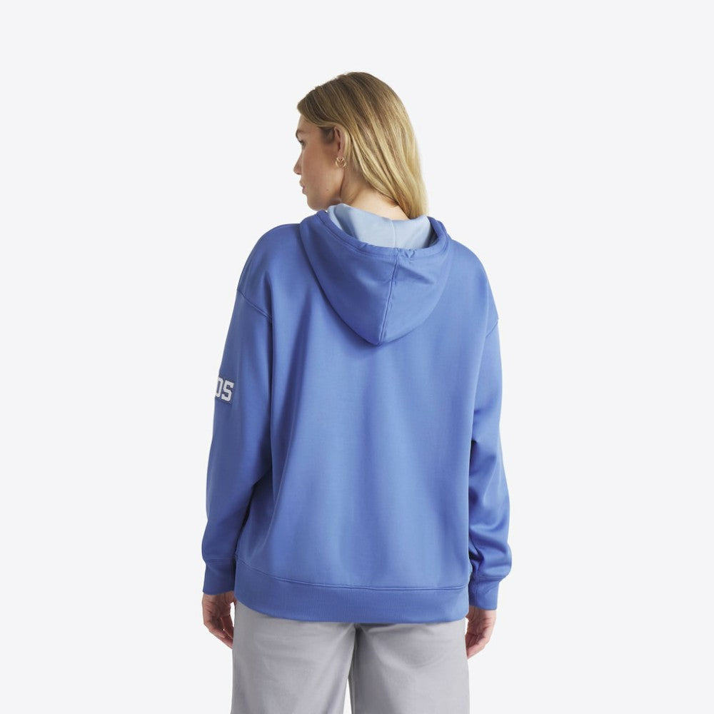 Washington Nationals Nike Women's 2025 City Connect Authentic Collection Therma-FIT Hoodie - Blue - Nike on Sale