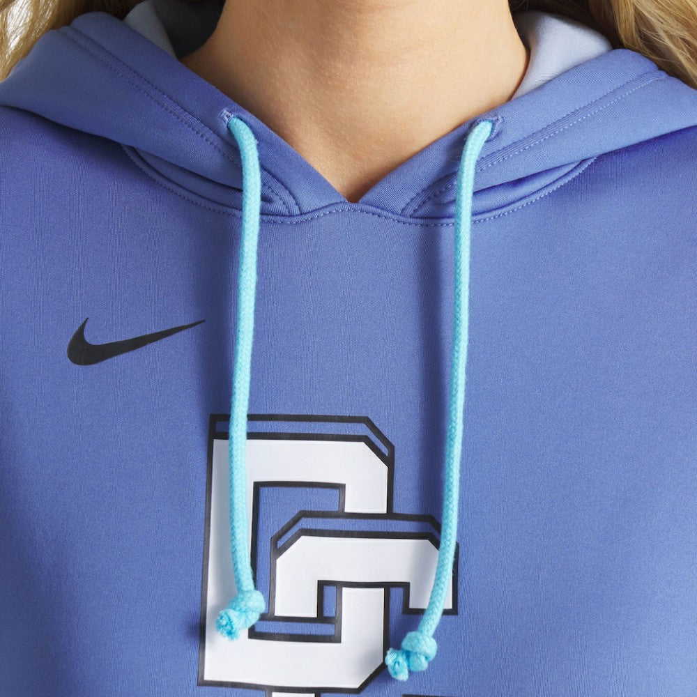 Washington Nationals Nike Women's 2025 City Connect Authentic Collection Therma-FIT Hoodie - Blue - Nike on Sale
