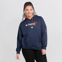 Houston Astros Nike Women's 2025 City Connect Authentic Collection Therma-FIT Hoodie - Navy - Nike Online