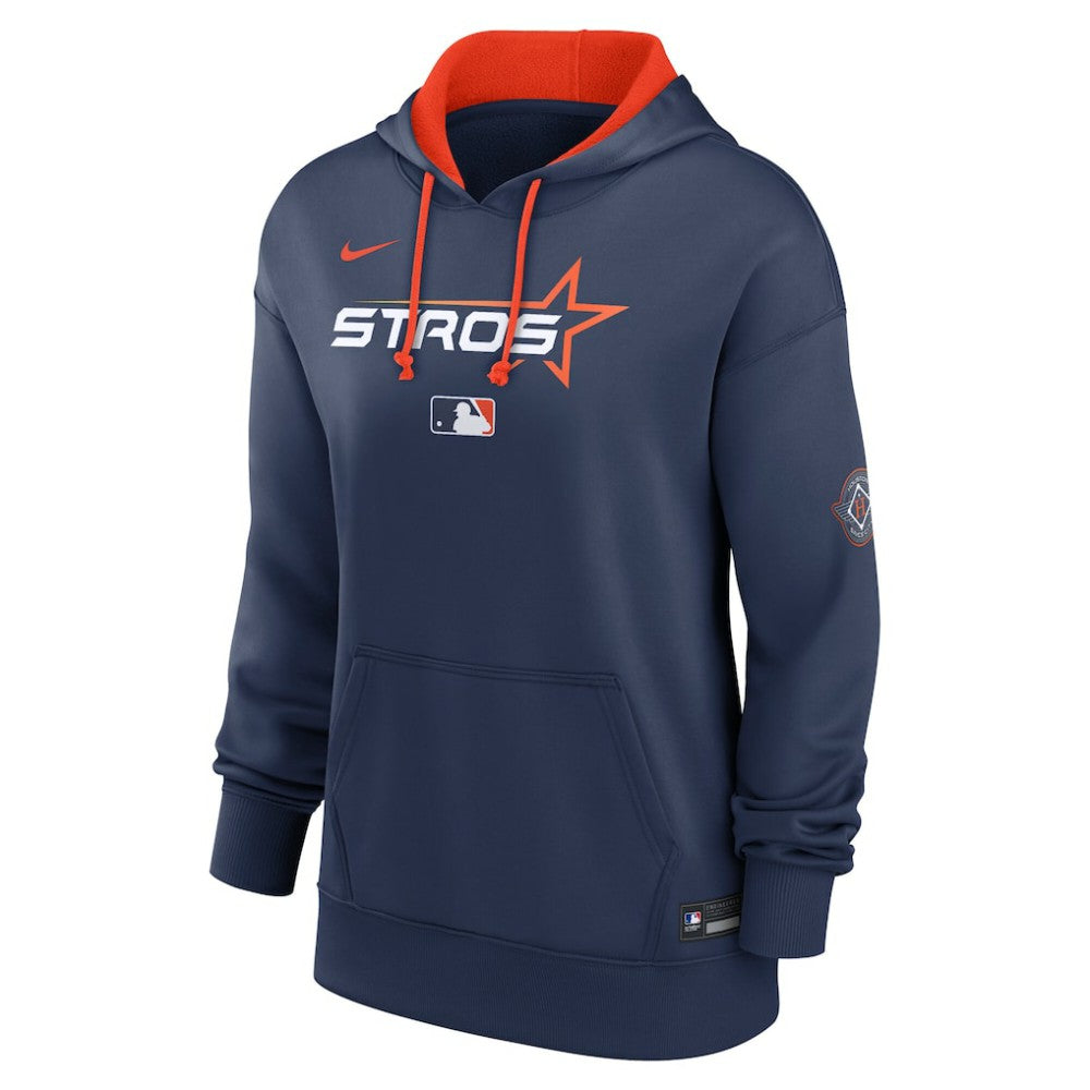 Houston Astros Nike Women's 2025 City Connect Authentic Collection Therma-FIT Hoodie - Navy - Nike Online
