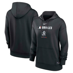 Baltimore Orioles Nike Women's City Connect Authentic Collection Therma-FIT Hoodie - Black - Nike Discount