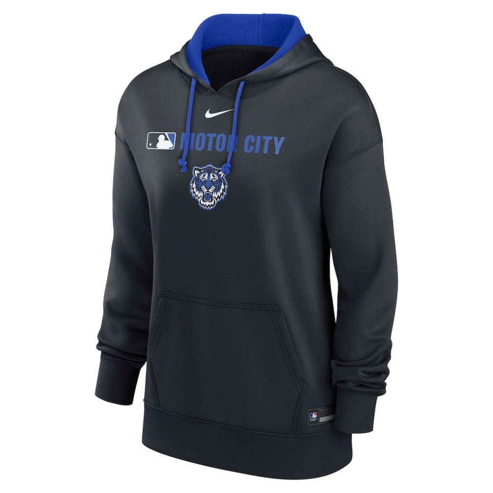 Detroit Tigers Nike Women's City Connect Authentic Collection Therma-FIT Hoodie - Navy - Nike on Sale