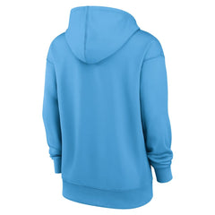 Milwaukee Brewers Nike Women's City Connect Authentic Collection Therma-FIT Hoodie - Powder Blue - Nike Discount