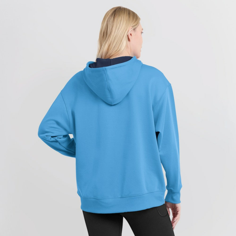 Milwaukee Brewers Nike Women's City Connect Authentic Collection Therma-FIT Hoodie - Powder Blue - Nike Discount