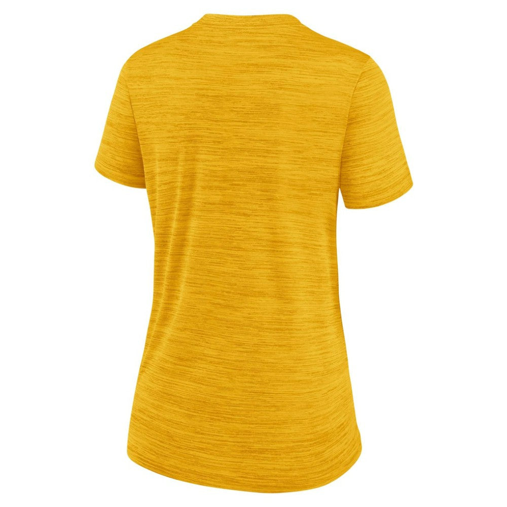 Pittsburgh Pirates Nike Women's Authentic Collection City Connect Velocity Dri-FIT T-Shirt - Gold - Nike Discount