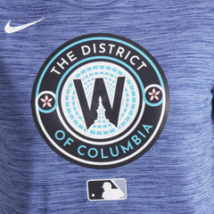 Washington Nationals Nike Women's 2025 City Connect Authentic Collection Velocity Dri-FIT T-Shirt - Gray - Nike Discount