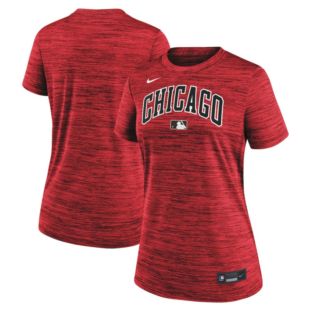 Chicago White Sox Nike Women's 2025 City Connect Authentic Collection Velocity Dri-FIT T-Shirt - Red - Nike Online
