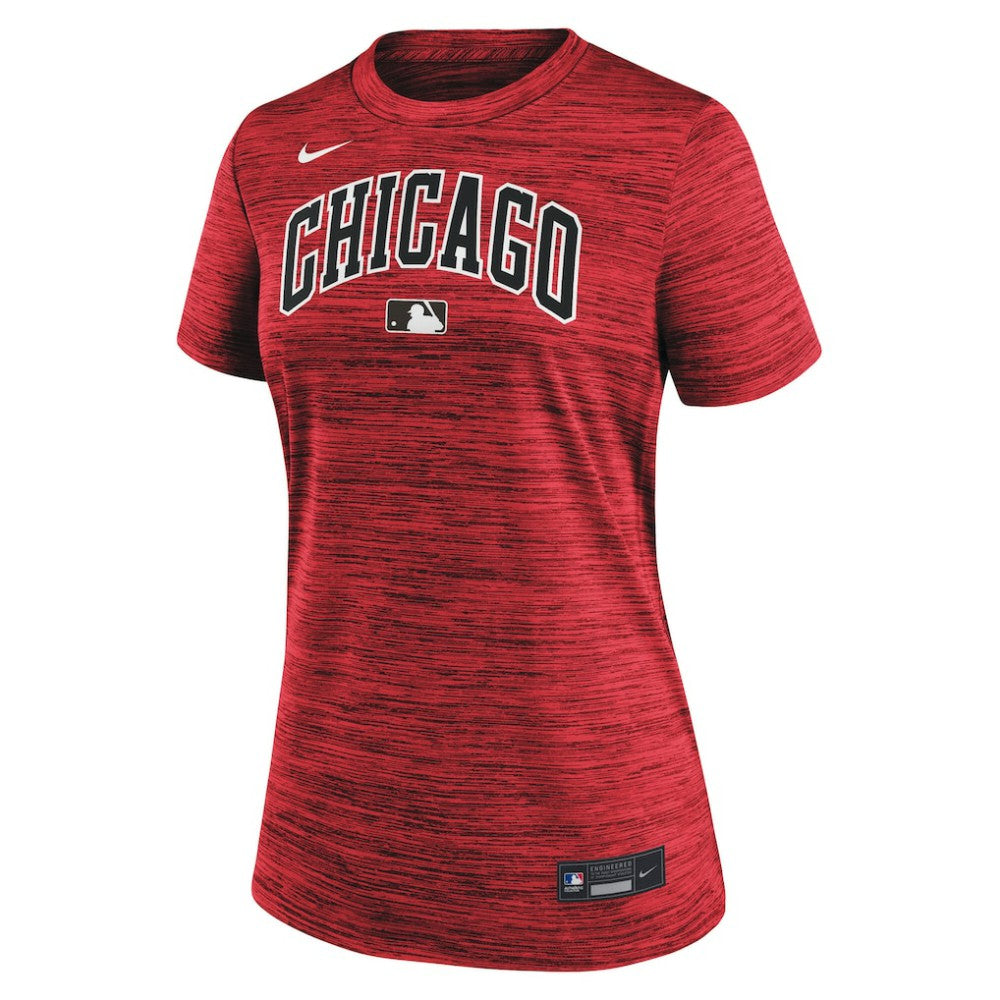 Chicago White Sox Nike Women's 2025 City Connect Authentic Collection Velocity Dri-FIT T-Shirt - Red - Nike Online