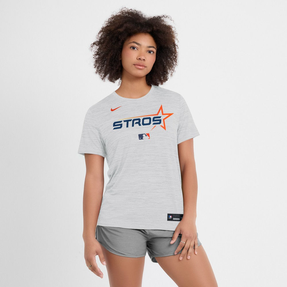 Houston Astros Nike Women's 2025 City Connect Authentic Collection Velocity Dri-FIT T-Shirt - White - Nike Discount