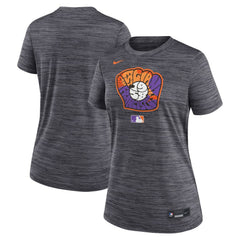 San Francisco Giants Nike Women's 2025 City Connect Authentic Collection Velocity Dri-FIT T-Shirt - Black - Nike on Sale