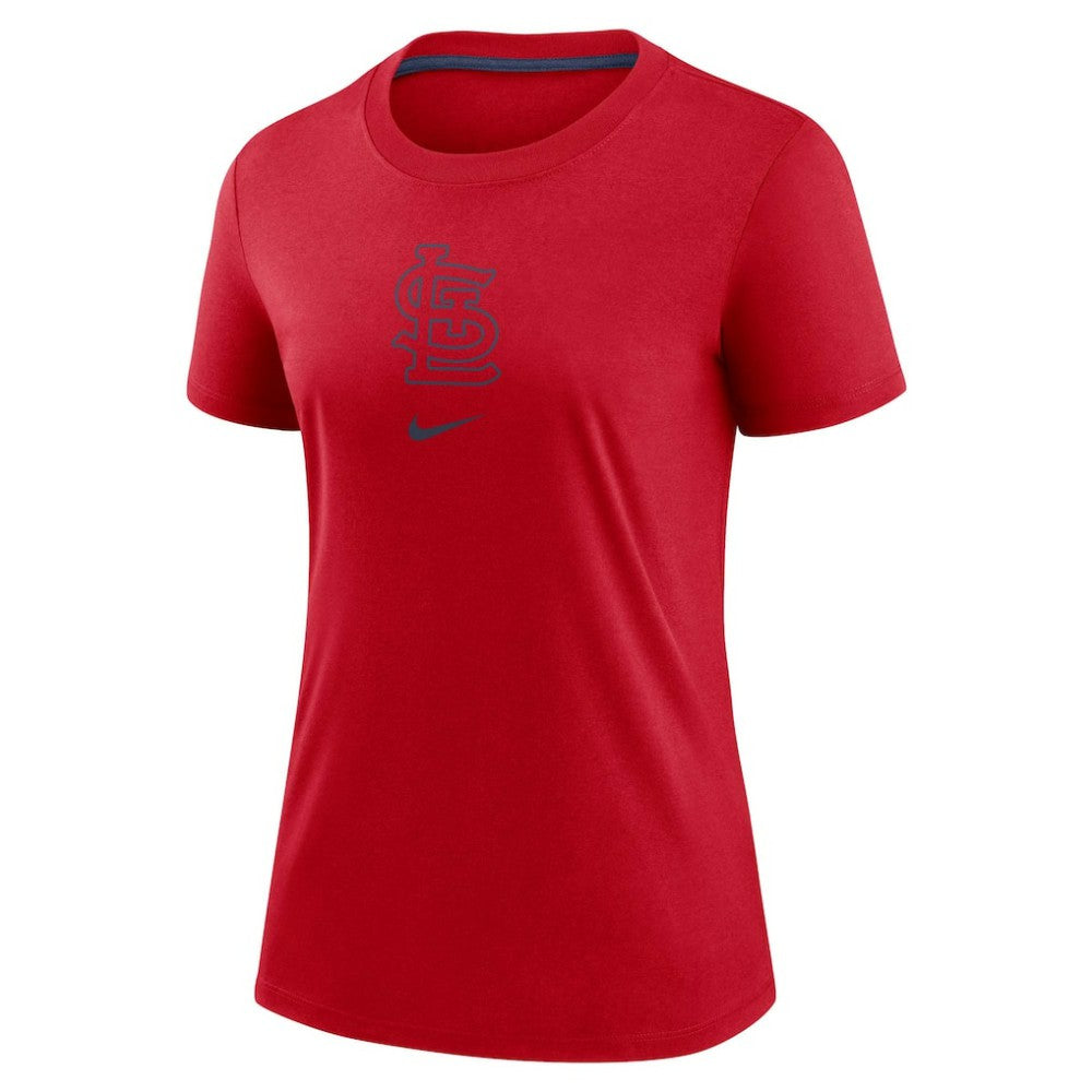 St. Louis Cardinals Nike Women's Authentic Collection Early Work Tri-Blend T-Shirt - Red - Nike Discount