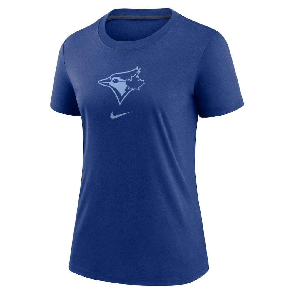 Toronto Blue Jays Nike Women's Authentic Collection Early Work Tri-Blend T-Shirt - Royal - Nike Online