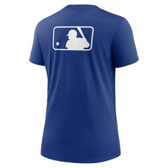 Chicago Cubs Nike Women's Authentic Collection Early Work Tri-Blend T-Shirt - Royal - Nike on Sale