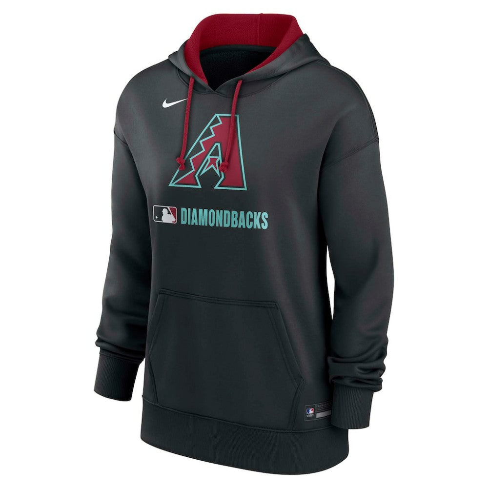 Arizona Diamondbacks Nike Women's Authentic Collection Therma-FIT Hoodie - Black - Nike Online