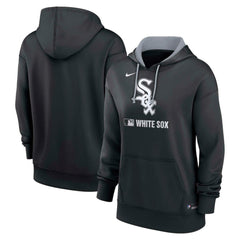 Chicago White Sox Nike Women's Authentic Collection Therma-FIT Hoodie - Black - Nike Discount