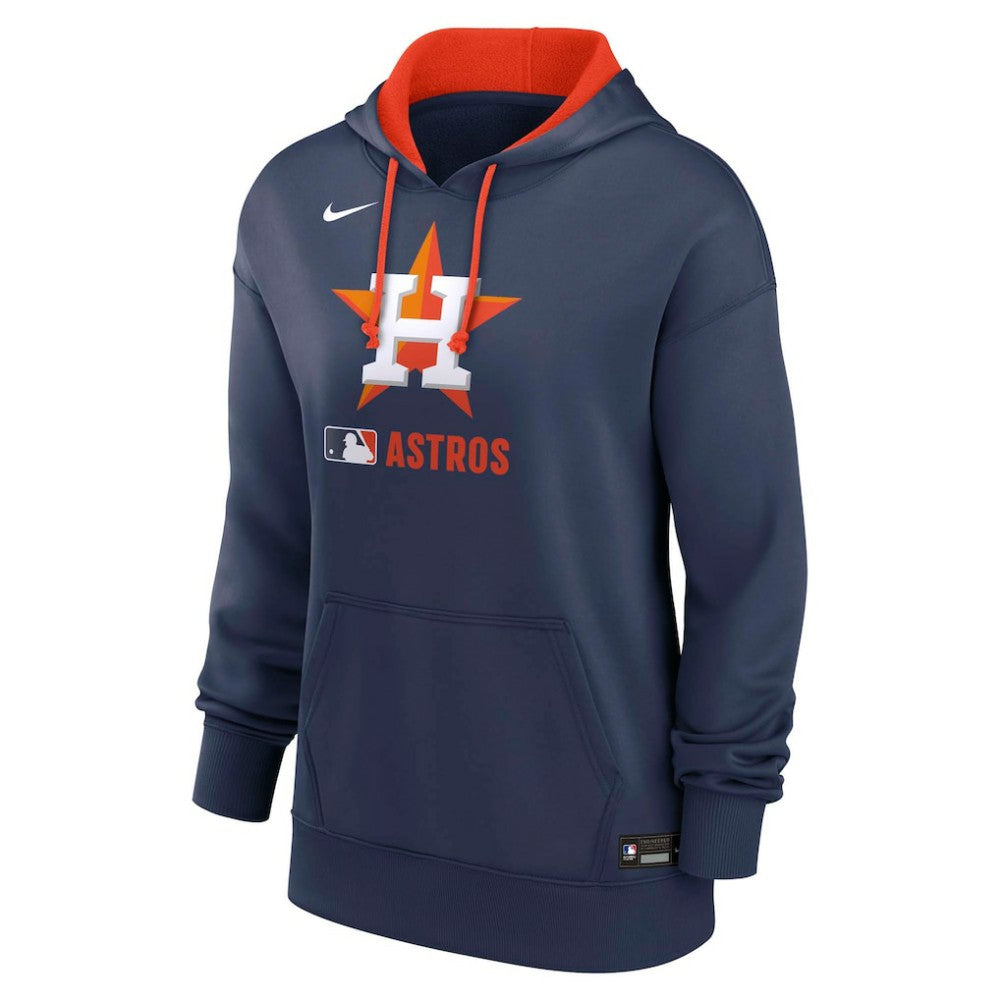 Houston Astros Nike Women's Authentic Collection Therma-FIT Hoodie - Navy - Nike on Sale