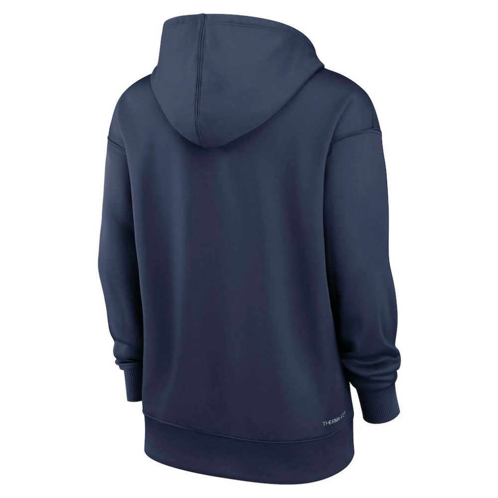 Houston Astros Nike Women's Authentic Collection Therma-FIT Hoodie - Navy - Nike on Sale
