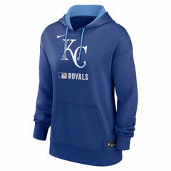 Kansas City Royals Nike Women's Authentic Collection Therma-FIT Hoodie - Royal - Nike Lifestyle