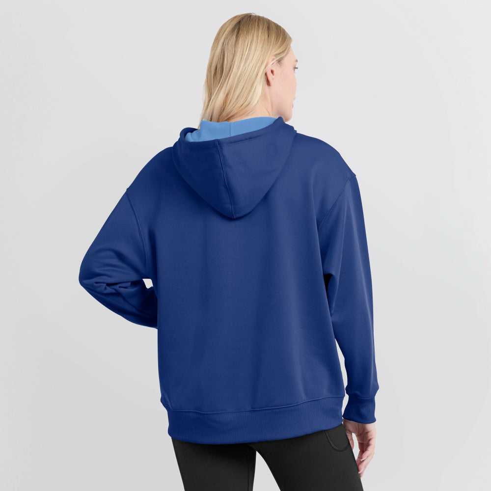 Kansas City Royals Nike Women's Authentic Collection Therma-FIT Hoodie - Royal - Nike Lifestyle