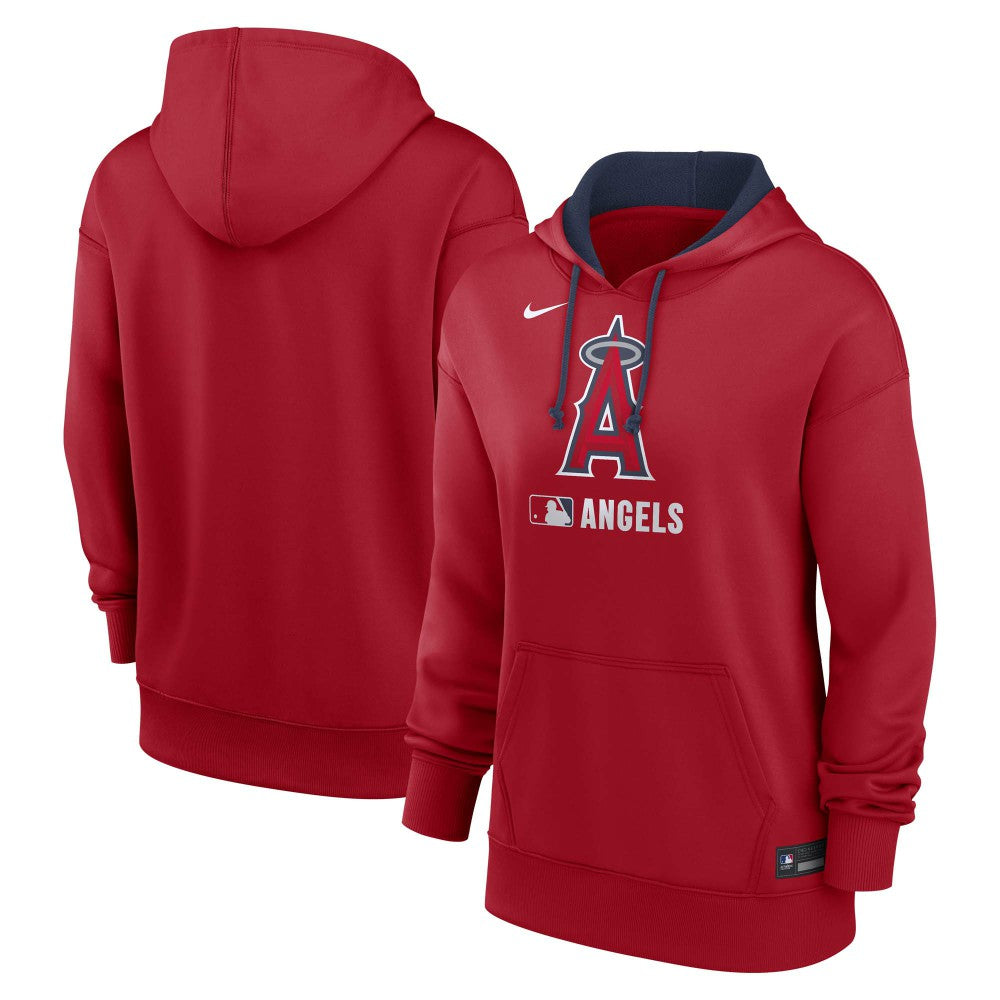 Los Angeles Angels Nike Women's Authentic Collection Therma-FIT Hoodie - Red - Nike Online