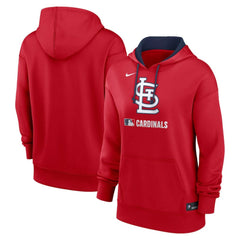St. Louis Cardinals Nike Women's Authentic Collection Therma-FIT Hoodie - Red - Nike Sale