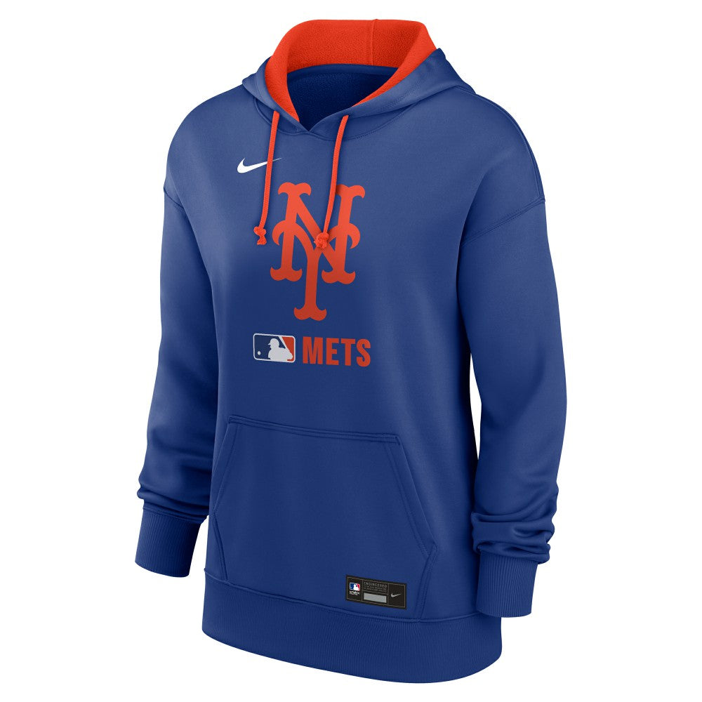 New York Mets Nike Women's Authentic Collection Therma-FIT Hoodie - Royal - Nike Online