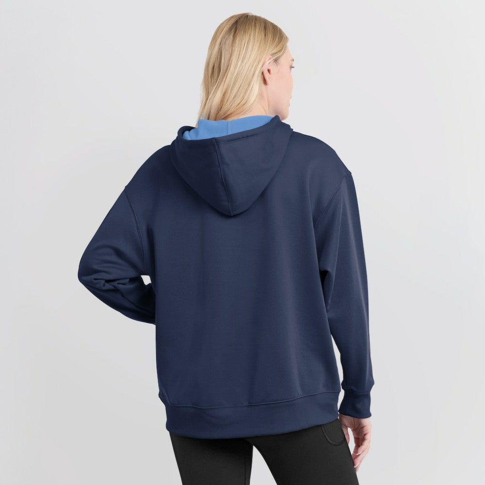 Tampa Bay Rays Nike Women's Authentic Collection Therma-FIT Hoodie - Navy - Nike Lifestyle