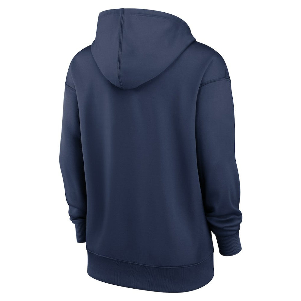 Tampa Bay Rays Nike Women's Authentic Collection Therma-FIT Hoodie - Navy - Nike Lifestyle