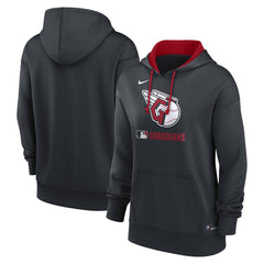 Cleveland Guardians Nike Women's Authentic Collection Therma-FIT Hoodie - Navy - Nike Sale