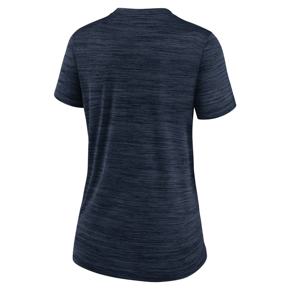 Cleveland Guardians Nike Women's Authentic Collection Velocity Dri-FIT T-Shirt - Navy - Nike Online