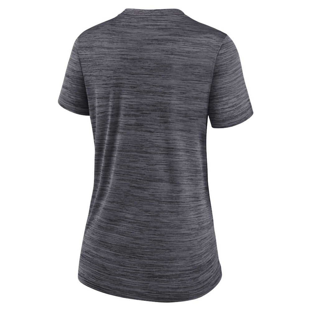 Miami Marlins Nike Women's Authentic Collection Velocity Dri-FIT T-Shirt - Black - Nike Sale
