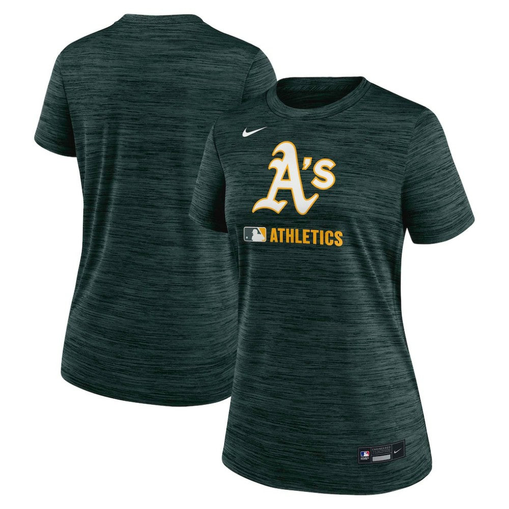 Athletics Nike Women's Authentic Collection Velocity Dri-FIT T-Shirt - Green - Nike Lifestyle