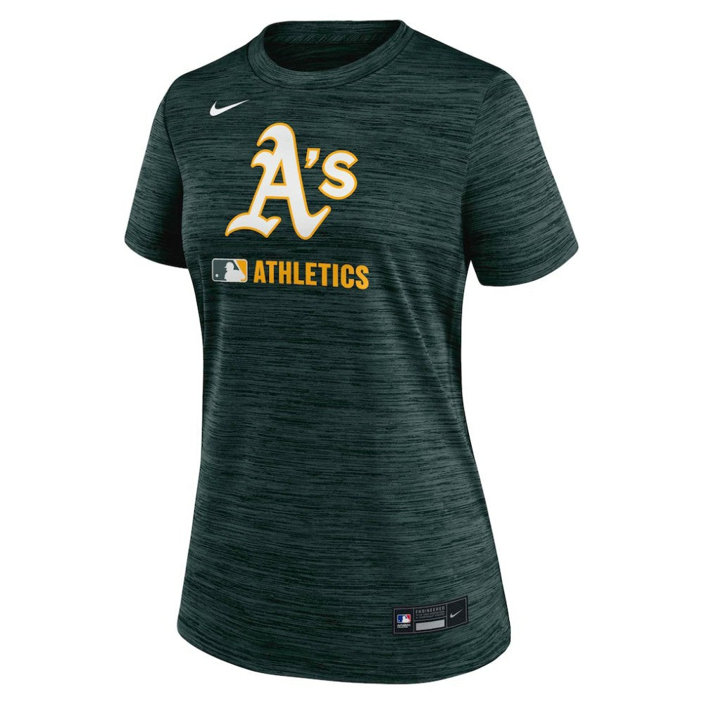 Athletics Nike Women's Authentic Collection Velocity Dri-FIT T-Shirt - Green - Nike Lifestyle