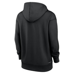 Tampa Bay Rays Nike Women's Authentic Collection Lockup Alternate Logo Therma Hoodie - Black - Nike Discount