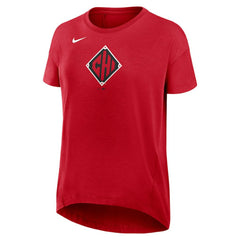 Chicago White Sox Nike Women's 2025 City Connect Flowy Fashion Tri-Blend Dri-FIT T-Shirt - Red - Nike Discount