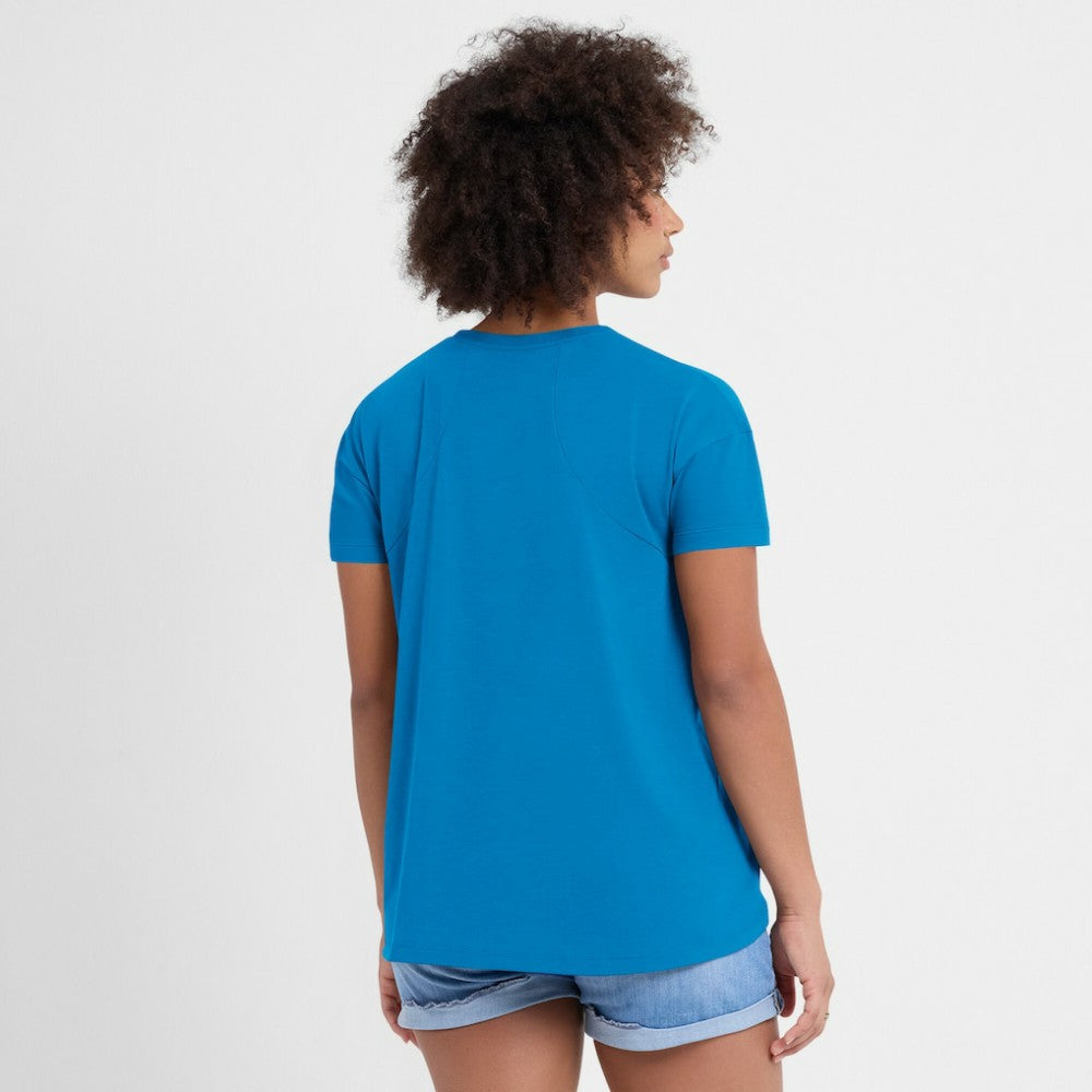 Philadelphia Phillies Nike Women's 2025 City Connect Flowy Fashion Tri-Blend Dri-FIT T-Shirt - Blue - Nike Discount