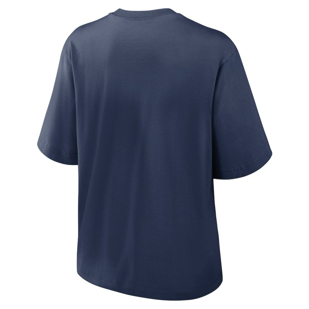 Philadelphia Phillies Nike Women's City Connect Logo Boxy T-Shirt - Navy - Nike on Sale