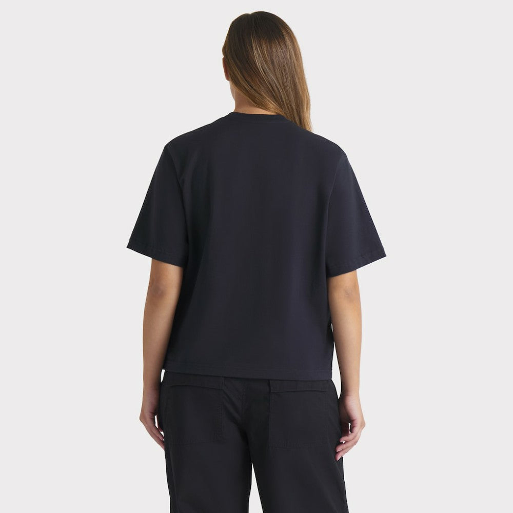 Chicago White Sox Nike Women's 2025 City Connect Logo Boxy T-Shirt - Black - Nike on Sale
