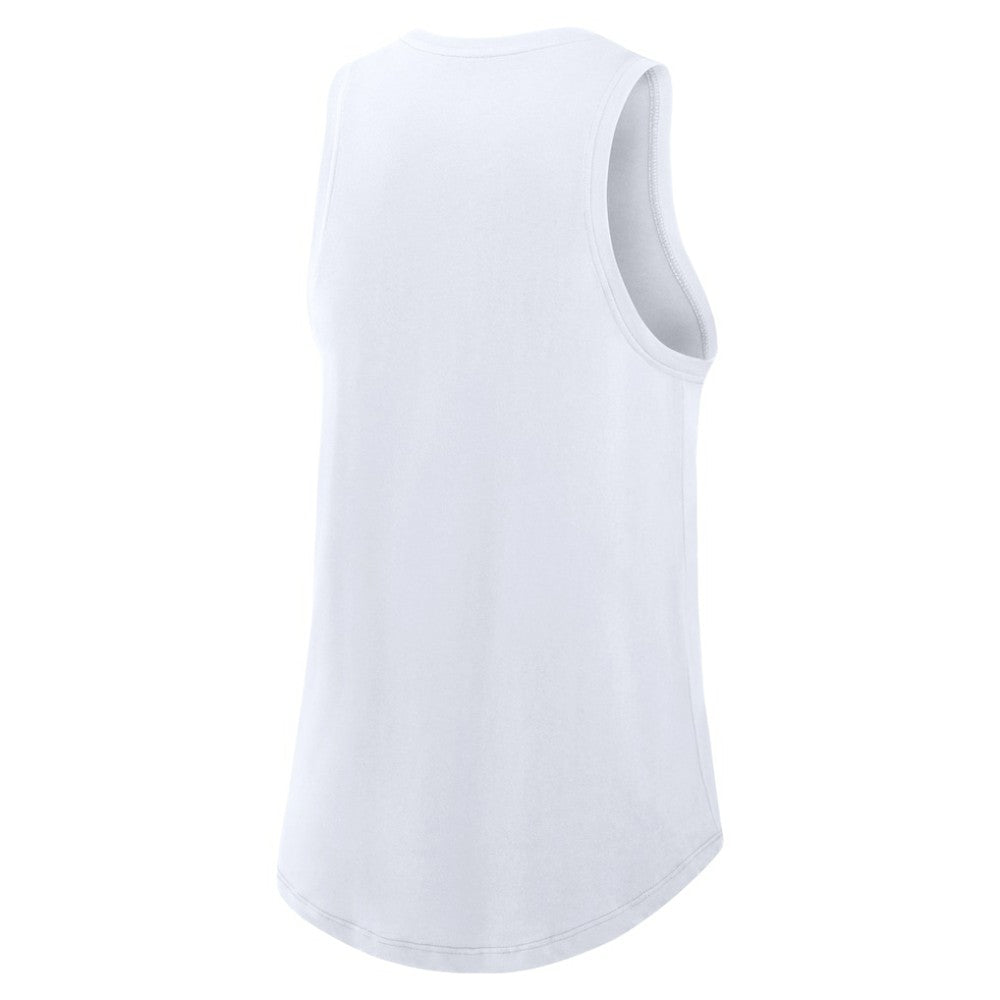 Texas Rangers Nike Women's City Connect Tricode High Neck Dri-FIT Tank Top - White - Nike Lifestyle