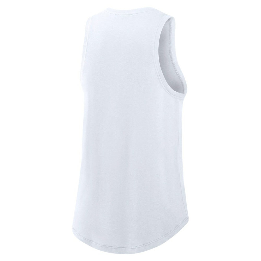 Los Angeles Dodgers Nike Women's City Connect Tricode High Neck Dri-FIT Tank Top - White - Nike Online