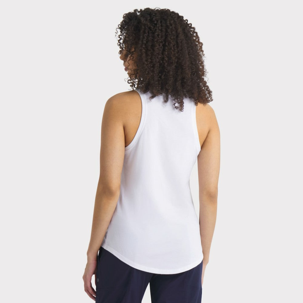 Colorado Rockies Nike Women's City Connect Tricode High Neck Dri-FIT Tank Top - White - Nike on Sale