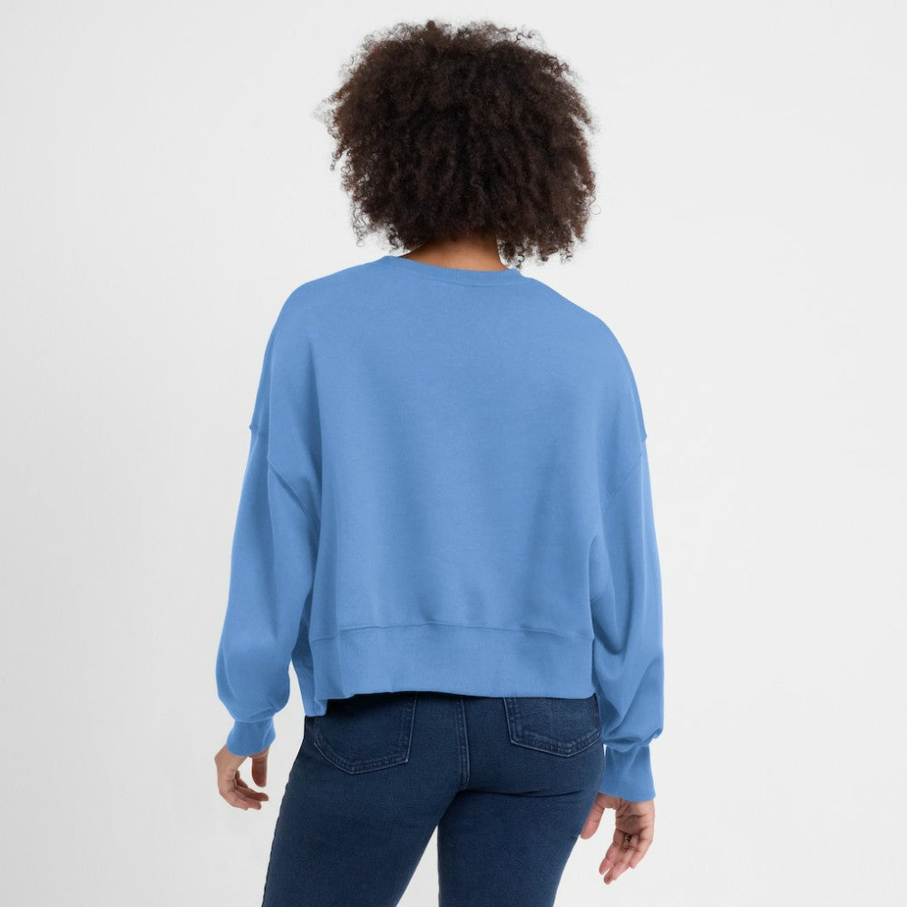 St. Louis Cardinals Nike Women's Oversized High Hip Pullover Sweatshirt - Light Blue - Nike on Sale