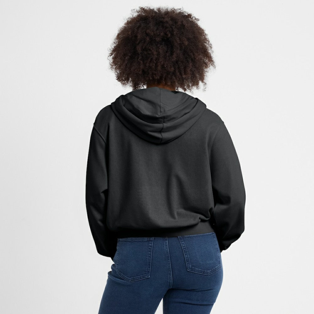San Francisco Giants Nike Women's Cropped Chill Full-Zip Hoodie - Black - Nike Online