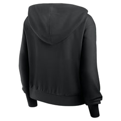 Cincinnati Reds Nike Women's Cropped Chill Full-Zip Hoodie - Black - Nike Lifestyle