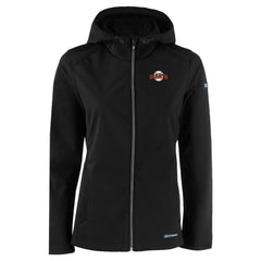 San Francisco Giants Cutter & Buck Women's Evoke Eco Softshell Recycled Full-Zip Jacket - Black - MLB Discount
